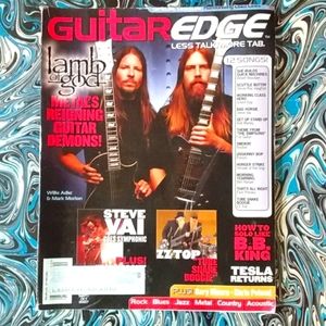 3 X GUITAR EDGE MAGAZINES